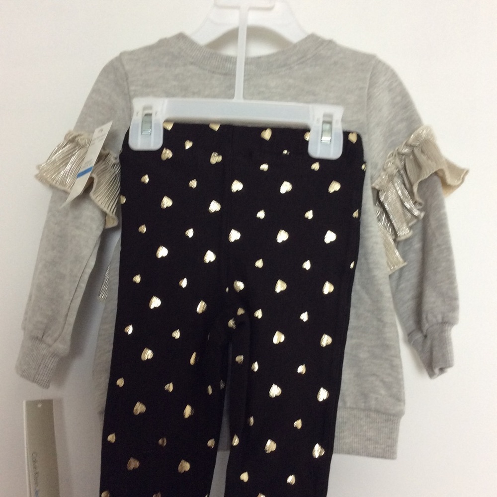 NEW Calvin Klein infant two-piece set 24 months - Picture 4 of 8